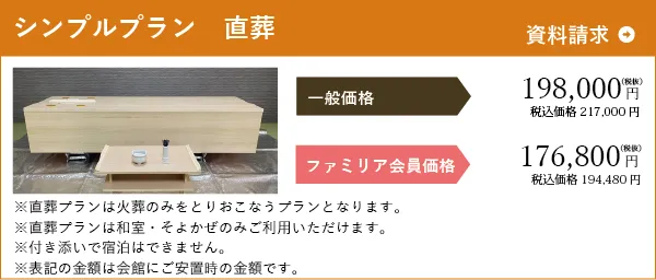 シンプルプラン　直葬